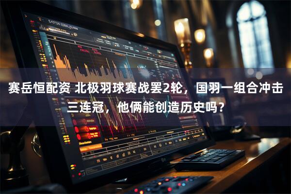 赛岳恒配资 北极羽球赛战罢2轮，国羽一组合冲击三连冠，他俩能创造历史吗？